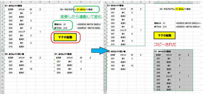 マクロ実行2