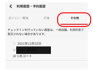 その他履歴