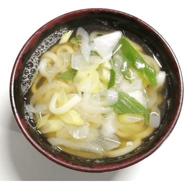 うどん完成