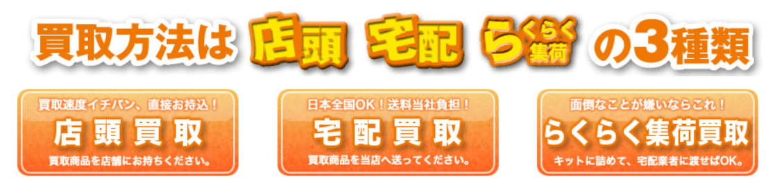 買取方法